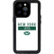 NFL New York Jets White Performance Series iPhone 15 Pro Waterproof Case